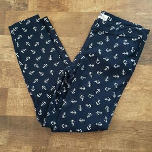 Anchor Print Diva Pixie Pant
